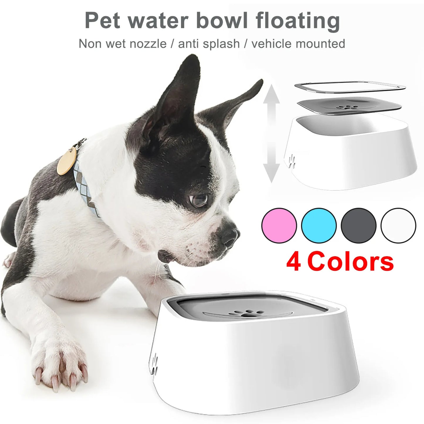 Large Capacity Anti-Overflow Pet Water Dispenser