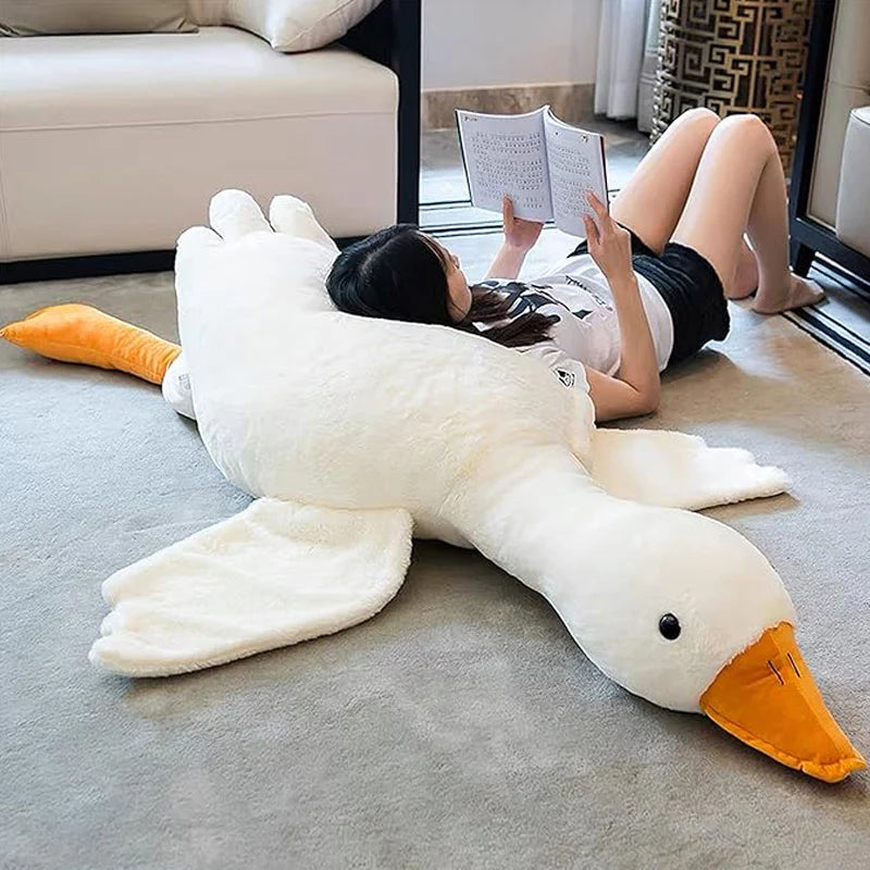 Giant Goose Pillow + Plushie